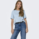 ONLY ONLY Damen T-Shirt ONLONLY T-shirt Cashmere Blue
