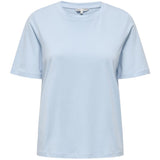 ONLY ONLY Damen T-Shirt ONLONLY T-shirt Cashmere Blue