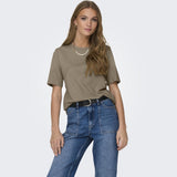 ONLY ONLY Damen T-Shirt ONLONLY T-shirt Walnut