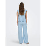 ONLY ONLY Damen Top ONLCHARIS Top Light Blue Denim