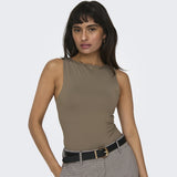 ONLY ONLY Damen Top ONLEA Top Walnut