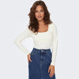 ONLY ONLY Damen Top ONLEA Top Cloud Dancer