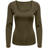 ONLY ONLY Damen Top ONLEA Top Dark Olive