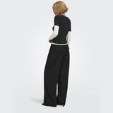 ONLY ONLY Damen Top ONLELLI Blouse Black (Double layer) cd