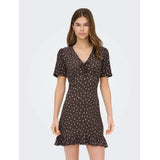 ONLY ONLY Damen kleid ONLMOLLY Dress Shopping bag cloud dancer dots