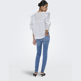 ONLY ONLY Damenbluse ONLIDRIS Blouse Cashmere Blue MINI FLORAL
