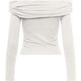 ONLY ONLY Damenbluse ONLLIVE Blouse Cloud Dancer