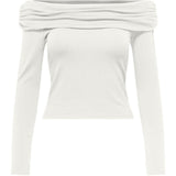 ONLY ONLY Damenbluse ONLLIVE Blouse Cloud Dancer