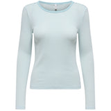 ONLY ONLY Damen bluse ONLMADISON Restudsalg Cloud Dancer Vivi Winter Sky