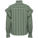 ONLY ONLY Damenbluse ONLMALOU Restudsalg Hedge Green PINK LADY + BONE WHITE