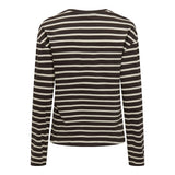ONLY ONLY Damen bluse ONLNEW LS Tee Black Coffee Birch