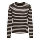 ONLY ONLY Damen bluse ONLNEW LS Tee Black Coffee Birch