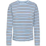 ONLY ONLY Damen bluse ONLNEW LS Tee Soft Chambray Black coffee + birch