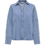 ONLY ONLY Damenhemd ONLFRIDA Shirt Light Medium Blue Denim