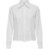 ONLY ONLY Damenhemd ONLLOU Shirt Bright White