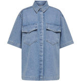 ONLY ONLY Damenhemd ONLSOPHIE Restudsalg Light Blue Denim