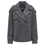 ONLY ONLY Damenjacke ONLMAISY Jacket Dark Grey Melange Black lining