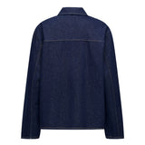 ONLY ONLY Damenjacke ONLTHILLE Restudsalg Dark Blue Denim Rinse