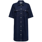ONLY ONLY Damenkleid ONLBELLE Dress Dark Blue Denim Rinse