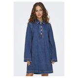 ONLY ONLY Damenkleid ONLFREYA Restudsalg Medium blue denim