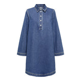 ONLY ONLY Damenkleid ONLFREYA Restudsalg Medium blue denim