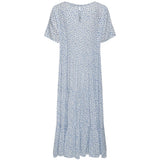 ONLY ONLY Damenkleid ONLMAYA Restudsalg Cloud Dancer JOHANNE BLUE DITSY