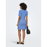 ONLY ONLY Damen kleid ONLMOLLY Dress Ultramarine Cloud dancer ditsy