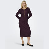 ONLY ONLY Damenkleid ONLPERY Restudsalg Winetasting