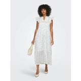 ONLY ONLY Damenkleid ONLTEA-IDRIS Dress Cloud dancer wild bundels