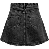 ONLY ONLY Damenrock ONLEDEN Restudsalg Washed Black