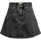 ONLY ONLY Damenrock ONLEDEN Restudsalg Washed Black
