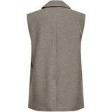 ONLY ONLY Damenweste ONLLINDA Vest Major Brown Melange