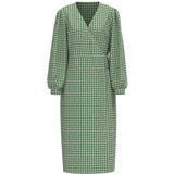 .Object Objekt Damen Kleid OBJBODIL Restudsalg Artichoke Green