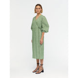 .Object Objekt Damen Kleid OBJBODIL Restudsalg Artichoke Green