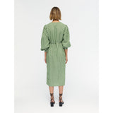 .Object Objekt Damen Kleid OBJBODIL Restudsalg Artichoke Green