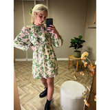 .Object Objekt Damen Tunika Kleid OBJKIRSTEN Restudsalg Artichoke Green