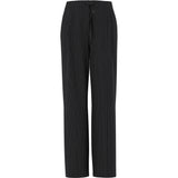 PIECES PIECES DAMEN HOSEN PCFALKA Restudsalg Black White Pinstripe