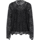 PIECES PIECES DAME TOP PCOLLINE Restudsalg Black