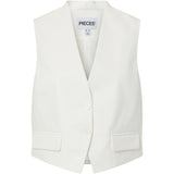PIECES PIECES DAME VEST PCNIMORA Vest Cloud Dancer