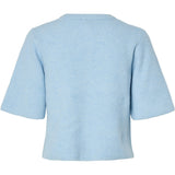 PIECES PIECES Damen-Strickjacke PCSILLY Cardigan Cashmere Blue MELANGE