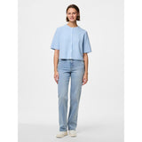 PIECES PIECES Damen-Strickjacke PCSILLY Cardigan Cashmere Blue MELANGE