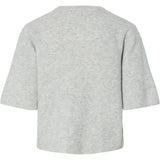 PIECES PIECES Damen-Strickjacke PCSILLY Cardigan Light Grey Melange