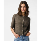 PIECES PIECES Damen-Strickjacke PCSILLY Cardigan Morel Melange