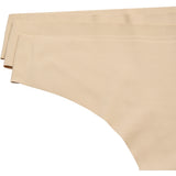 PIECES PIECES Damen 3er-Pack String PCNAMEE Underwear Peach Taffy