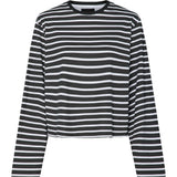 PIECES PIECES Damen Bluse PCFIONA Blouse Black Bright White