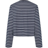 PIECES PIECES Damen Bluse PCFIONA Blouse Maritime Blue Bright White