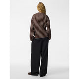 PIECES PIECES Damen Bluse PCSADIE Blouse Hot Fudge CLOUD DANCER