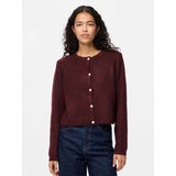 PIECES PIECES Damen Cardigan PCSILLY Cardigan Tawny Port MELANGE