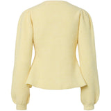 PIECES PIECES Damen Cardigan PCSilly Cardigan Pale Banana MELANGE