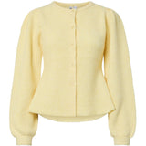 PIECES PIECES Damen Cardigan PCSilly Cardigan Pale Banana MELANGE